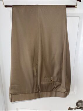 Boss Hugo Boss Camel/Tan James Brown Style Dress Pants. 42x32.5”.